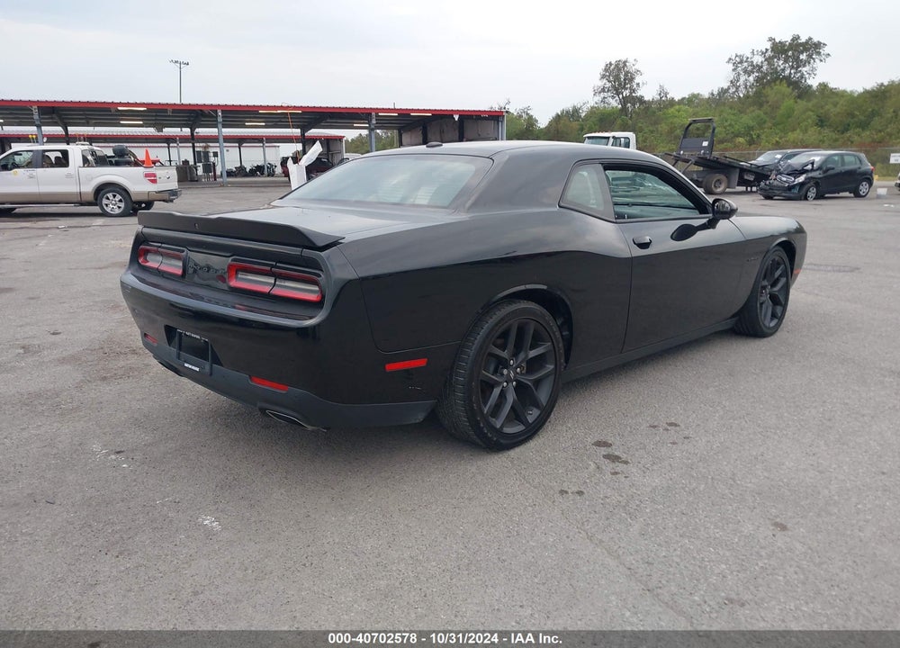 2022 DODGE CHALLENGER R/T VIN: 2C3CDZBT6NH195252