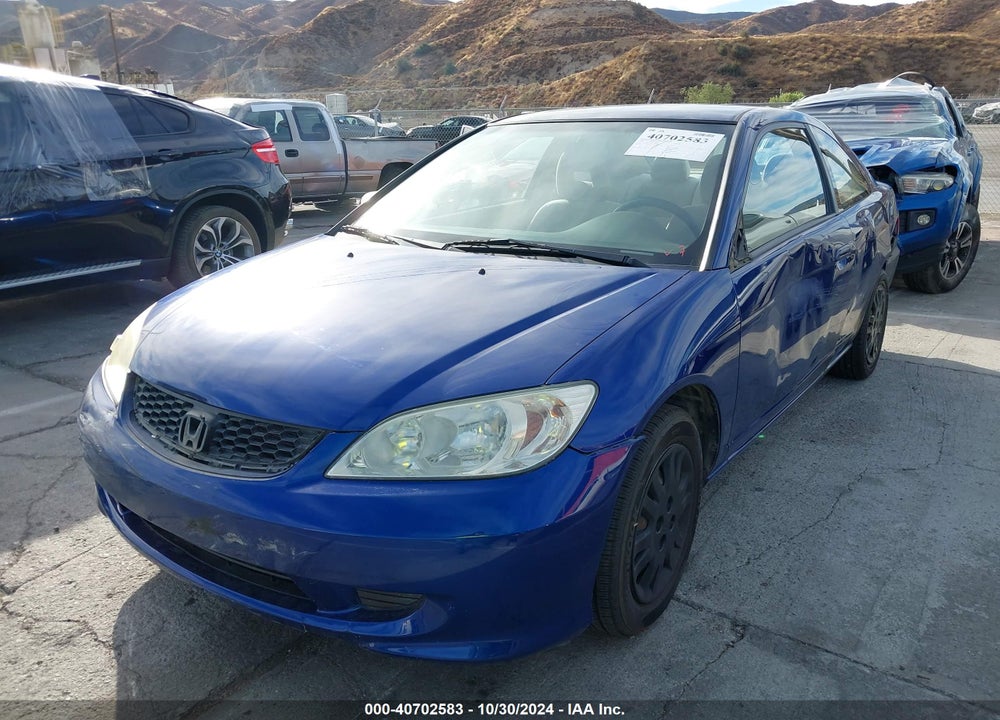 2005 HONDA CIVIC LX VIN: 1HGEM225X5L023498