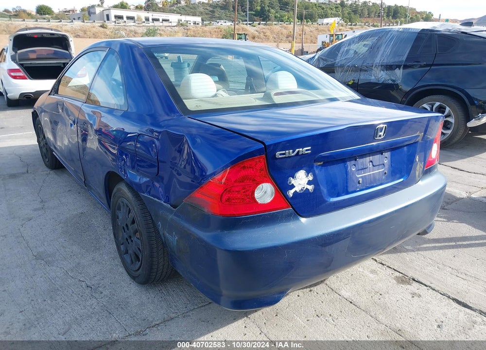 2005 HONDA CIVIC LX VIN: 1HGEM225X5L023498
