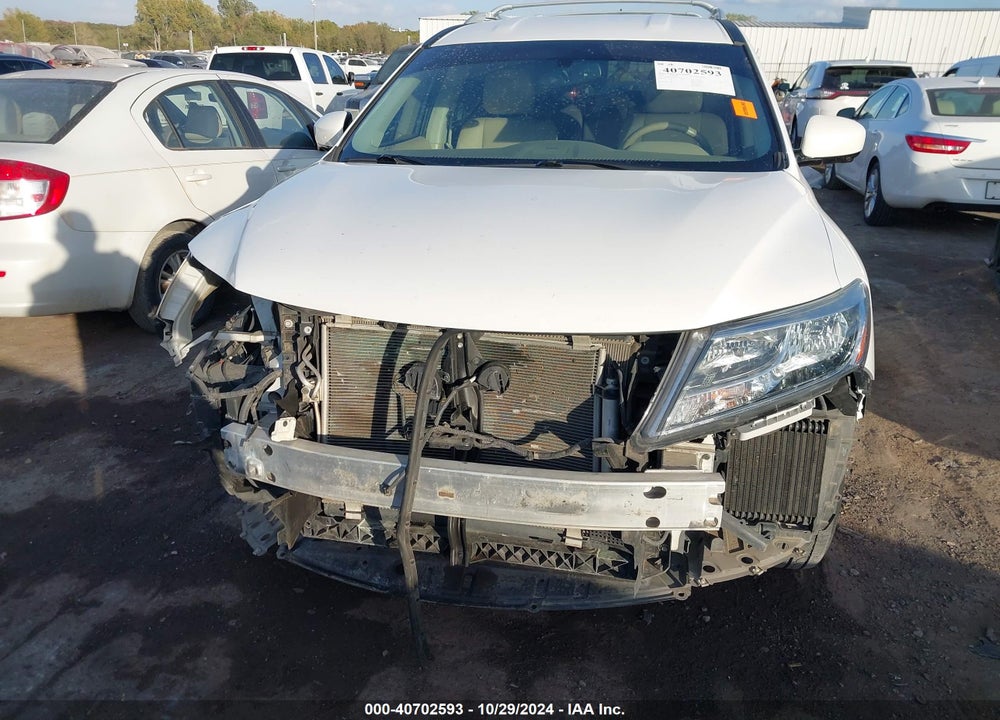 2013 NISSAN PATHFINDER PLATINUM VIN: 5N1AR2MN3DC663574