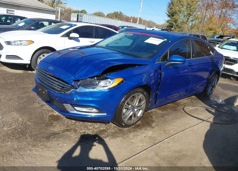 2017 FORD FUSION S VIN: 3FA6P0G76HR303942