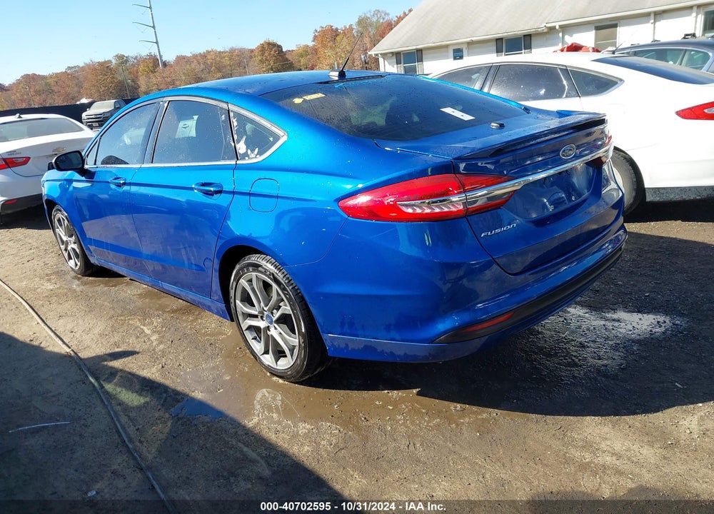 2017 FORD FUSION S VIN: 3FA6P0G76HR303942