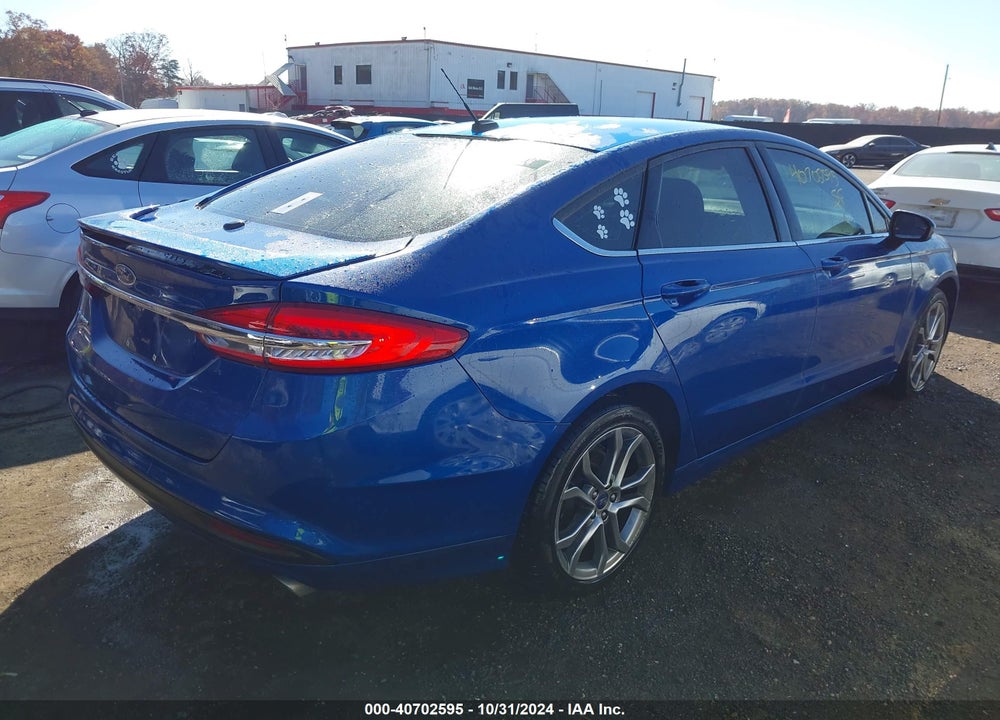 2017 FORD FUSION S VIN: 3FA6P0G76HR303942