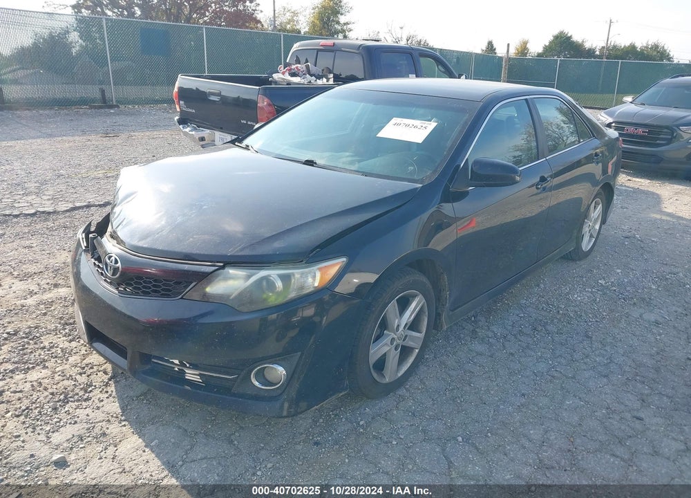 2012 TOYOTA CAMRY SE VIN: 4T1BF1FK5CU183958