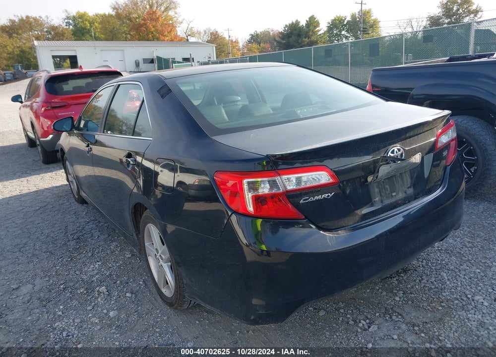 2012 TOYOTA CAMRY SE VIN: 4T1BF1FK5CU183958