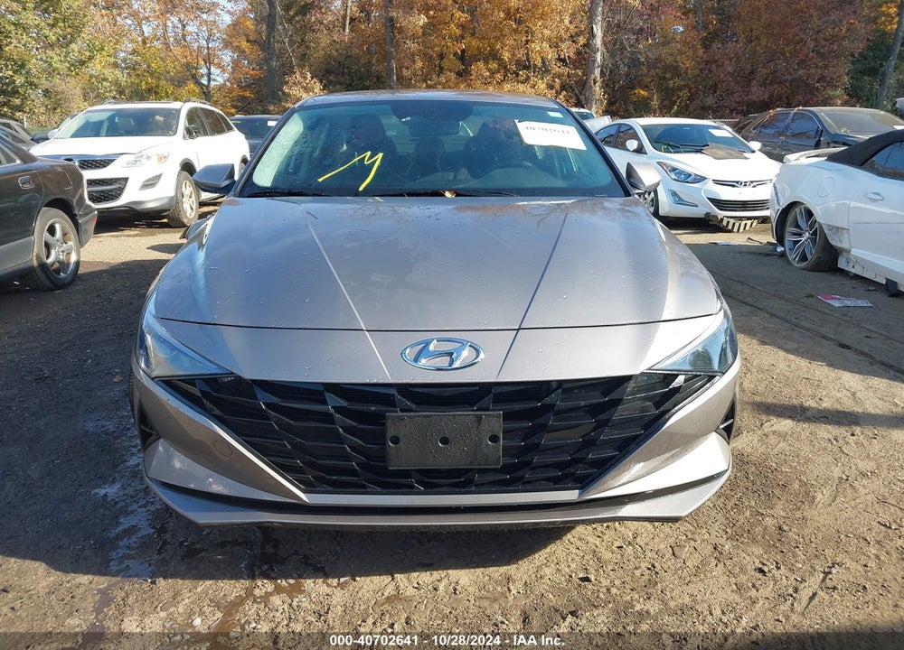 2023 HYUNDAI ELANTRA HYBRID BLUE VIN: KMHLM4AJ0PU060522