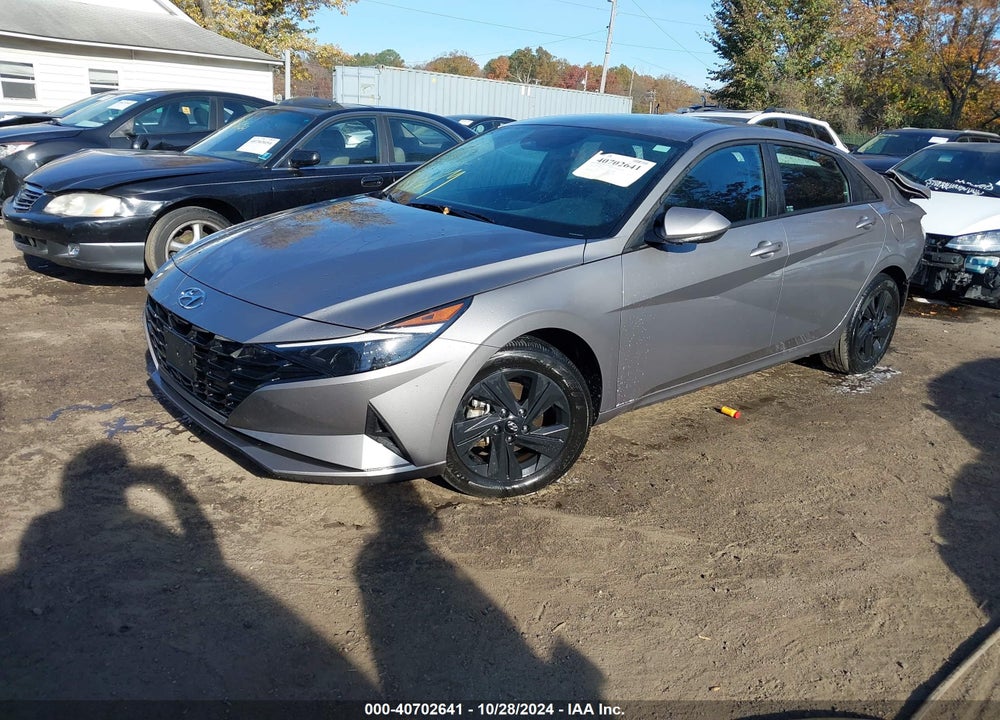 2023 HYUNDAI ELANTRA HYBRID BLUE VIN: KMHLM4AJ0PU060522