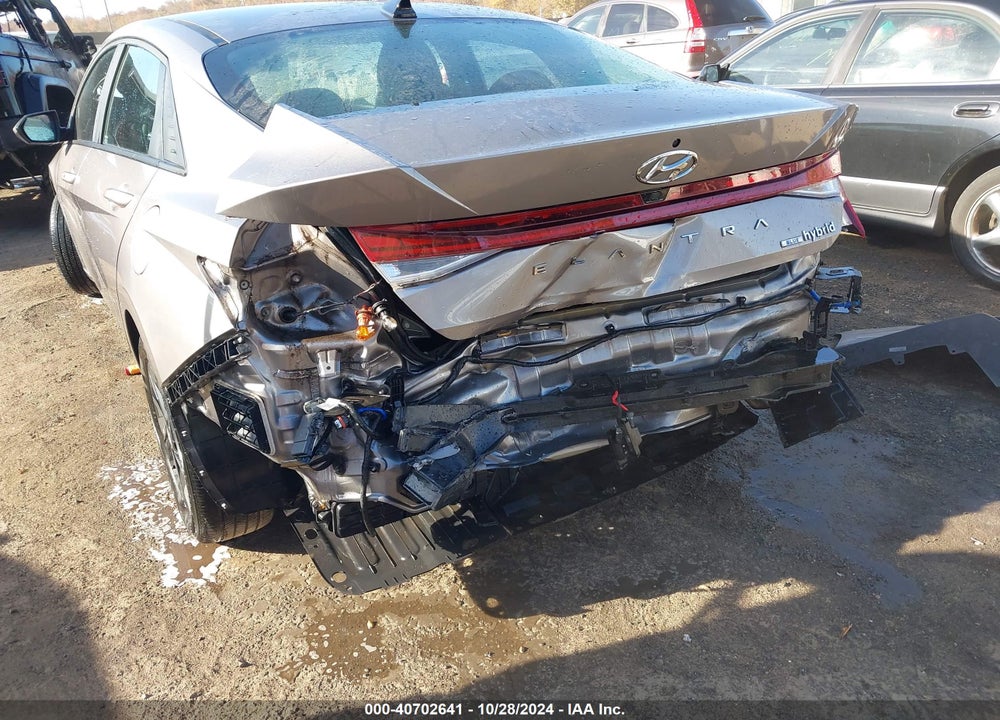 2023 HYUNDAI ELANTRA HYBRID BLUE VIN: KMHLM4AJ0PU060522