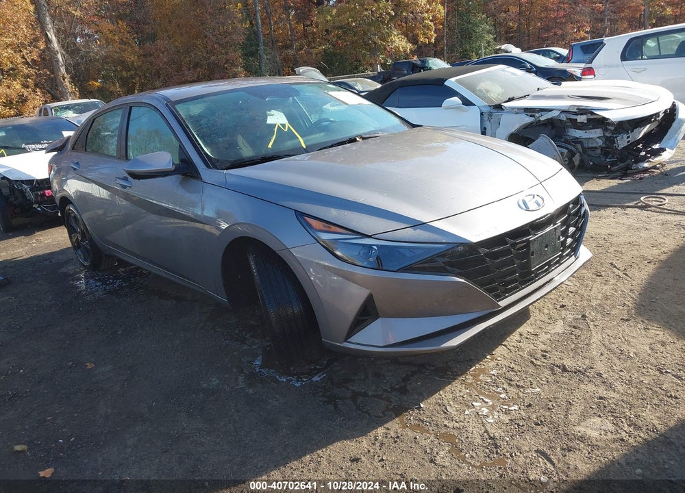 2023 HYUNDAI ELANTRA HYBRID BLUE VIN: KMHLM4AJ0PU060522