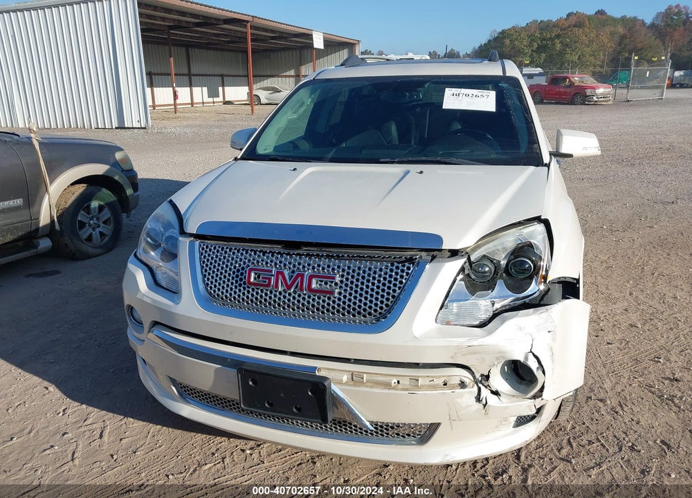 2012 GMC ACADIA DENALI VIN: 1GKKVTED3CJ217827