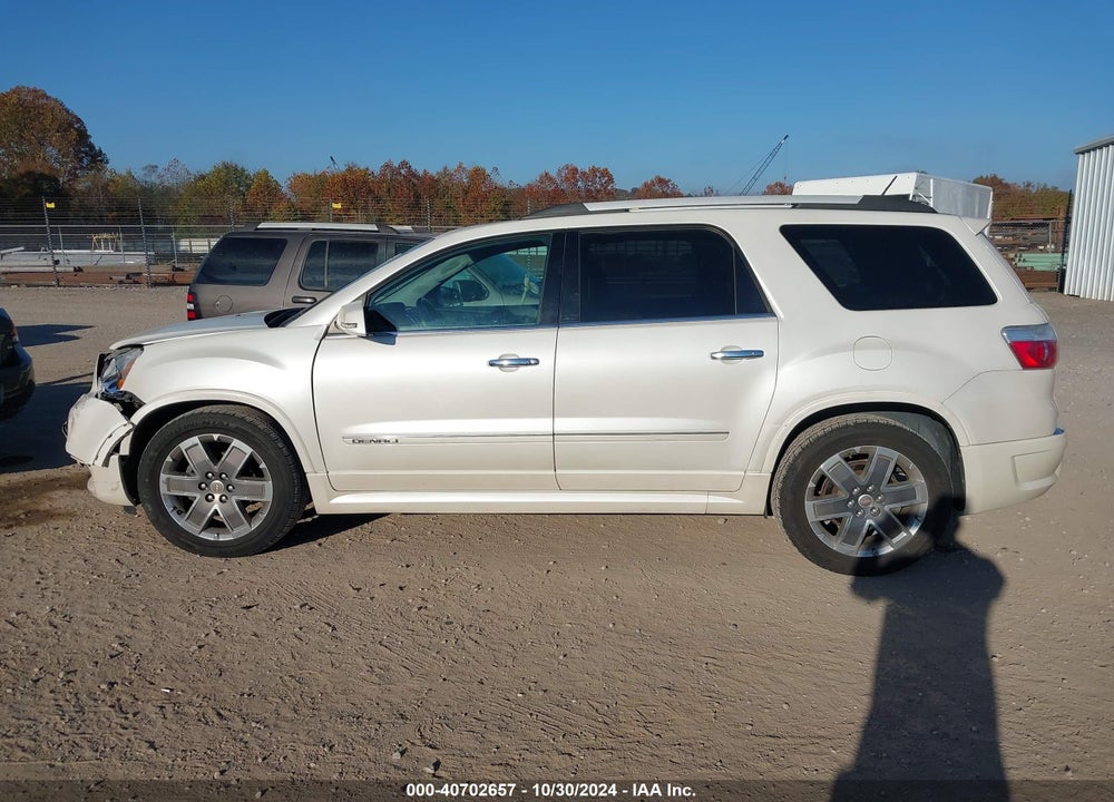 2012 GMC ACADIA DENALI VIN: 1GKKVTED3CJ217827