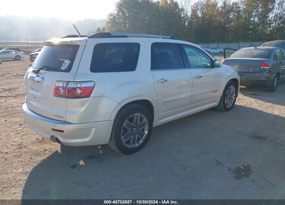 2012 GMC ACADIA DENALI VIN: 1GKKVTED3CJ217827