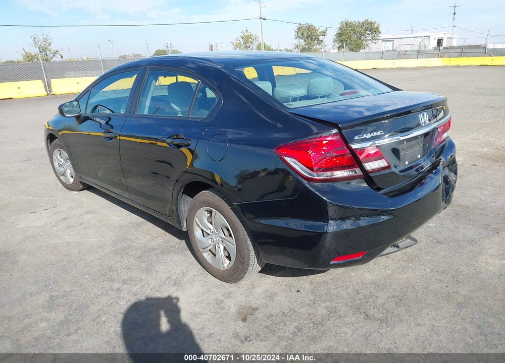 2015 HONDA CIVIC LX VIN: 19XFB2F50FE259395