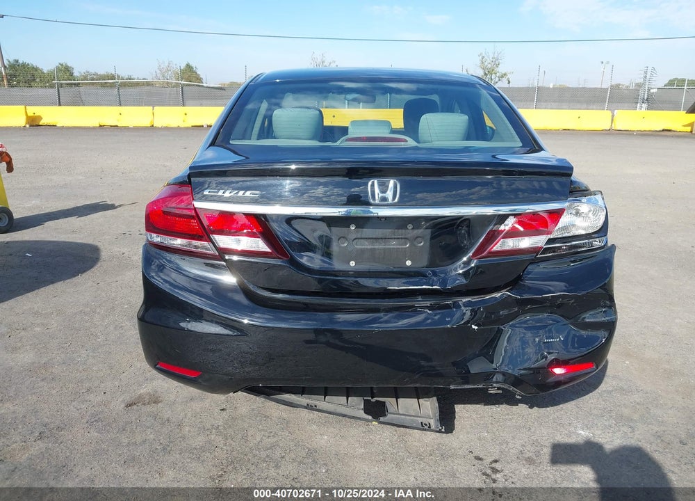 2015 HONDA CIVIC LX VIN: 19XFB2F50FE259395