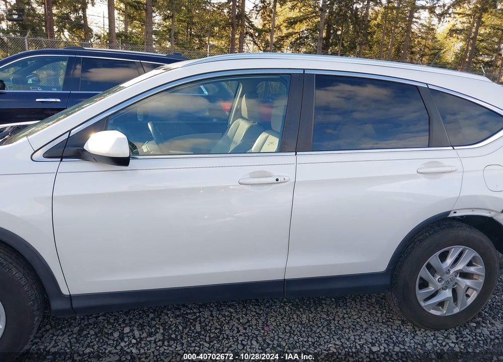 2015 HONDA CR-V EX-L VIN: 5J6RM4H70FL080423