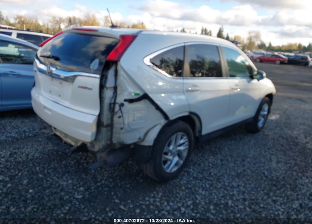 2015 HONDA CR-V EX-L VIN: 5J6RM4H70FL080423