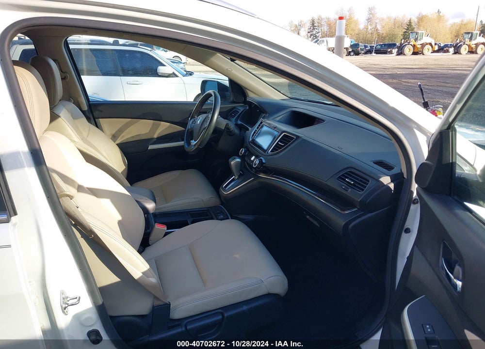 2015 HONDA CR-V EX-L VIN: 5J6RM4H70FL080423