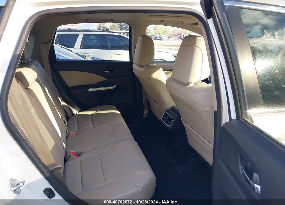 2015 HONDA CR-V EX-L VIN: 5J6RM4H70FL080423
