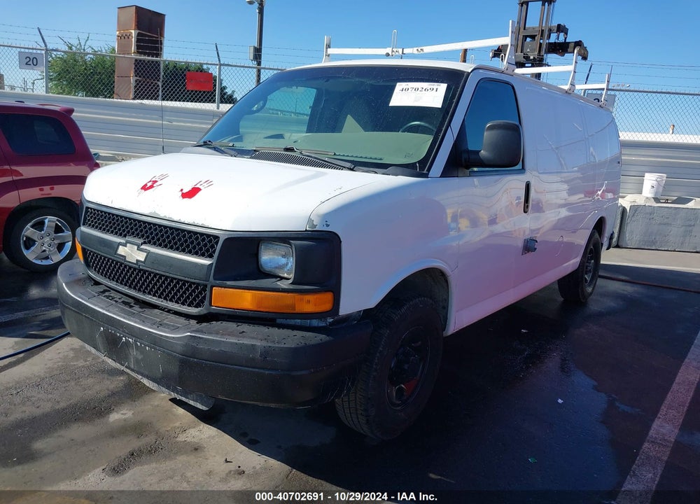 2013 CHEVROLET EXPRESS 3500 WORK VAN VIN: 1GCZGTCA0D1167032