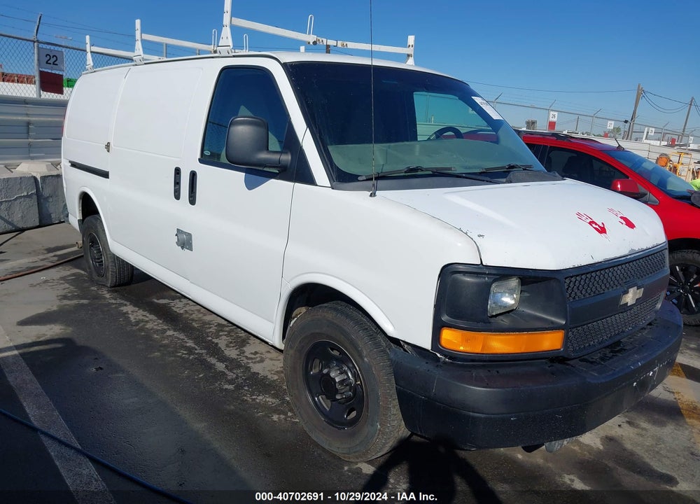 2013 CHEVROLET EXPRESS 3500 WORK VAN VIN: 1GCZGTCA0D1167032
