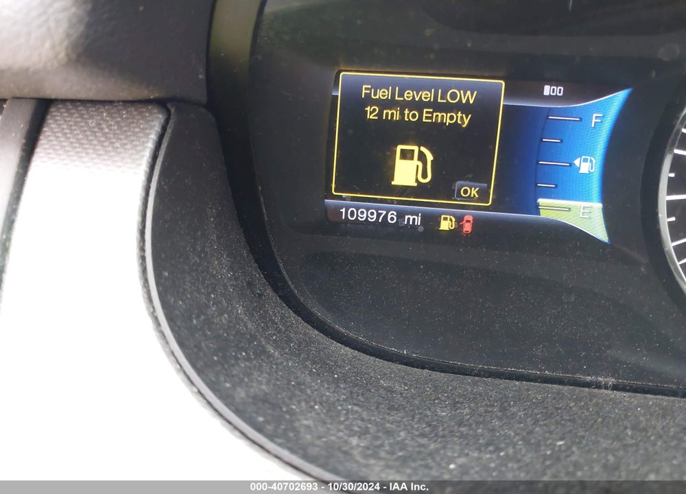 2013 FORD EDGE SEL VIN: 2FMDK3J93DBA62907