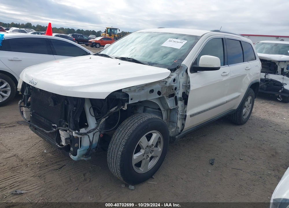 2012 JEEP GRAND CHEROKEE LAREDO VIN: 1C4RJEAG4CC137703