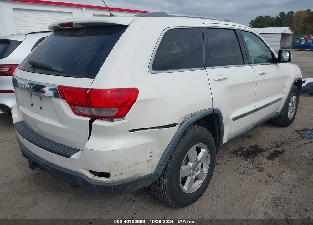 2012 JEEP GRAND CHEROKEE LAREDO VIN: 1C4RJEAG4CC137703