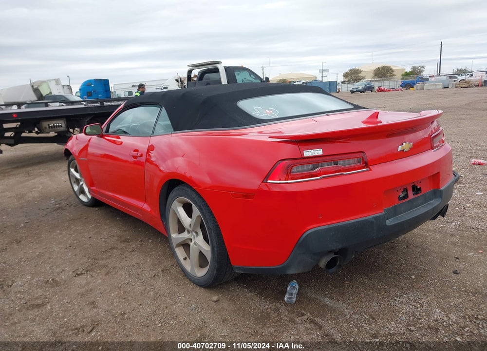2014 CHEVROLET CAMARO 2LT VIN: 2G1FC3D32E9309787