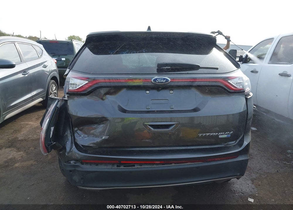 2018 FORD EDGE TITANIUM VIN: 2FMPK4K93JBB42303