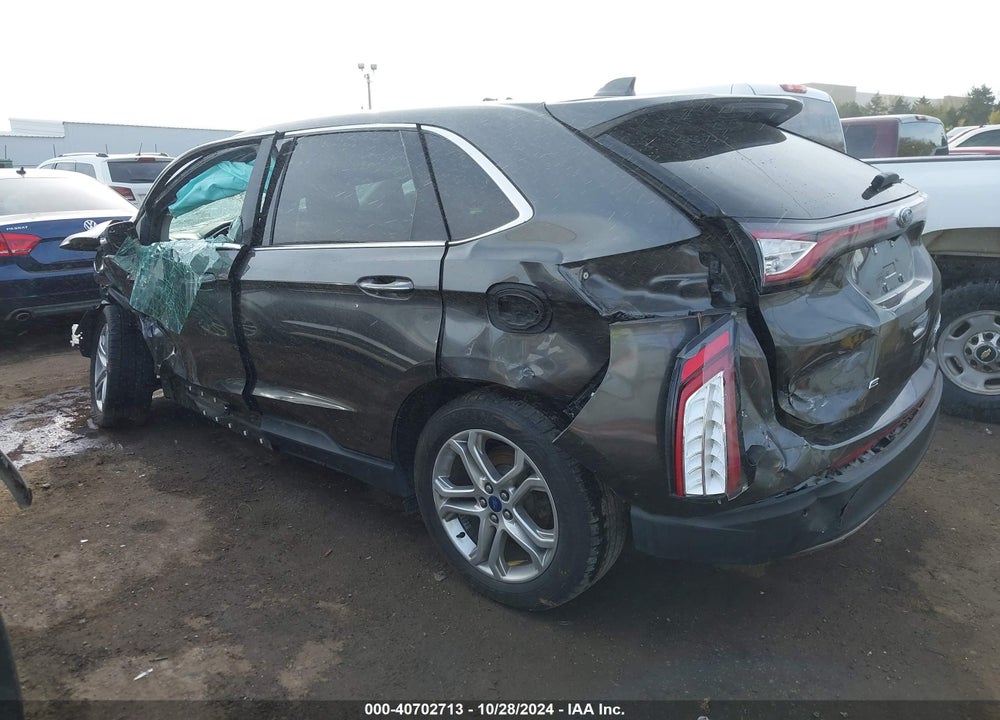 2018 FORD EDGE TITANIUM VIN: 2FMPK4K93JBB42303