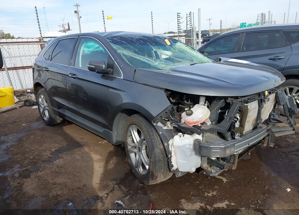 2018 FORD EDGE TITANIUM VIN: 2FMPK4K93JBB42303