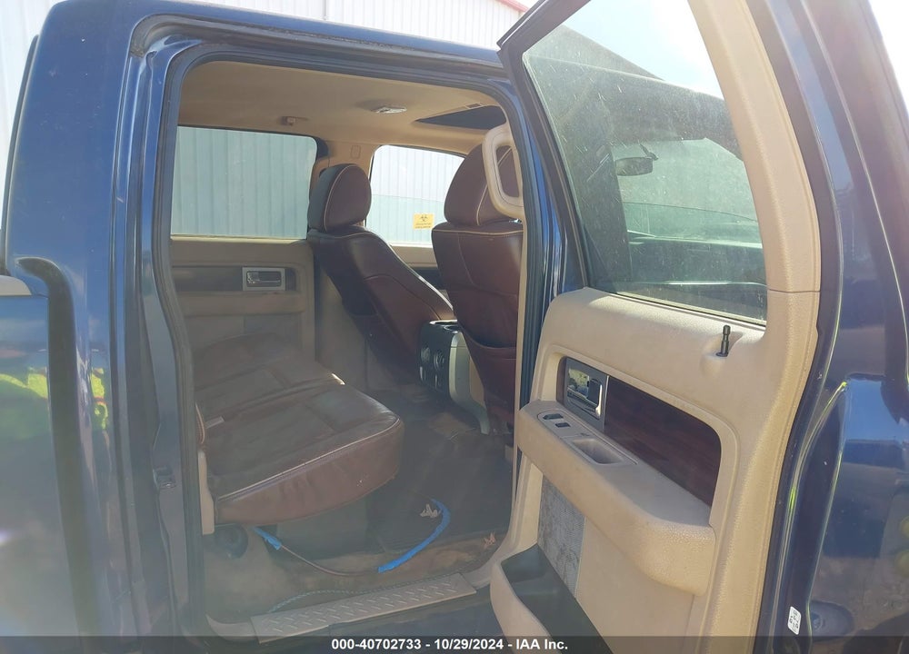 2011 FORD F-150 KING RANCH VIN: 1FTFW1EF8BKD02459