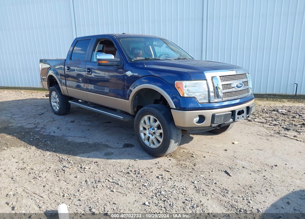 2011 FORD F-150 KING RANCH VIN: 1FTFW1EF8BKD02459