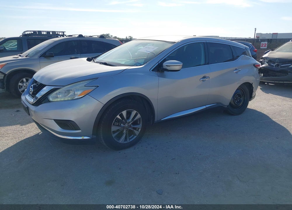 2016 NISSAN MURANO PLATINUM/S/SL/SV VIN: 5N1AZ2MG2GN110666