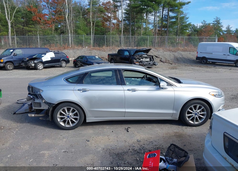 2017 FORD FUSION SE VIN: 3FA6P0HD0HR114918