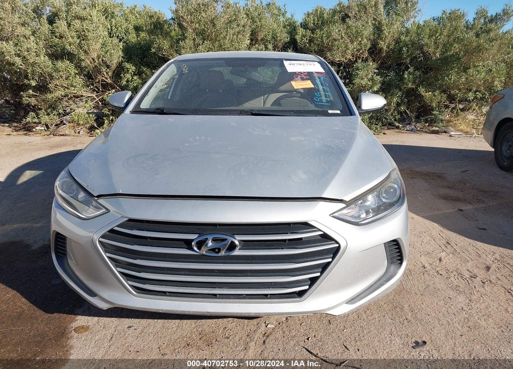 2017 HYUNDAI ELANTRA SE VIN: 5NPD74LF1HH199854