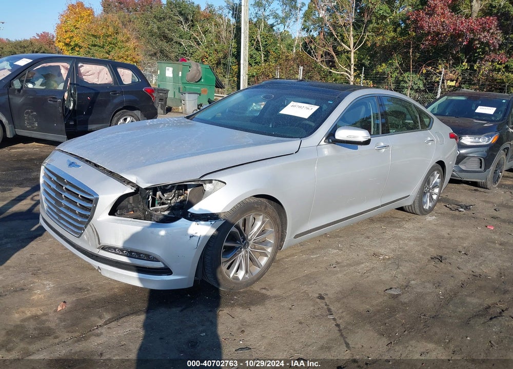 2016 HYUNDAI GENESIS 3.8 VIN: KMHGN4JE6GU107036