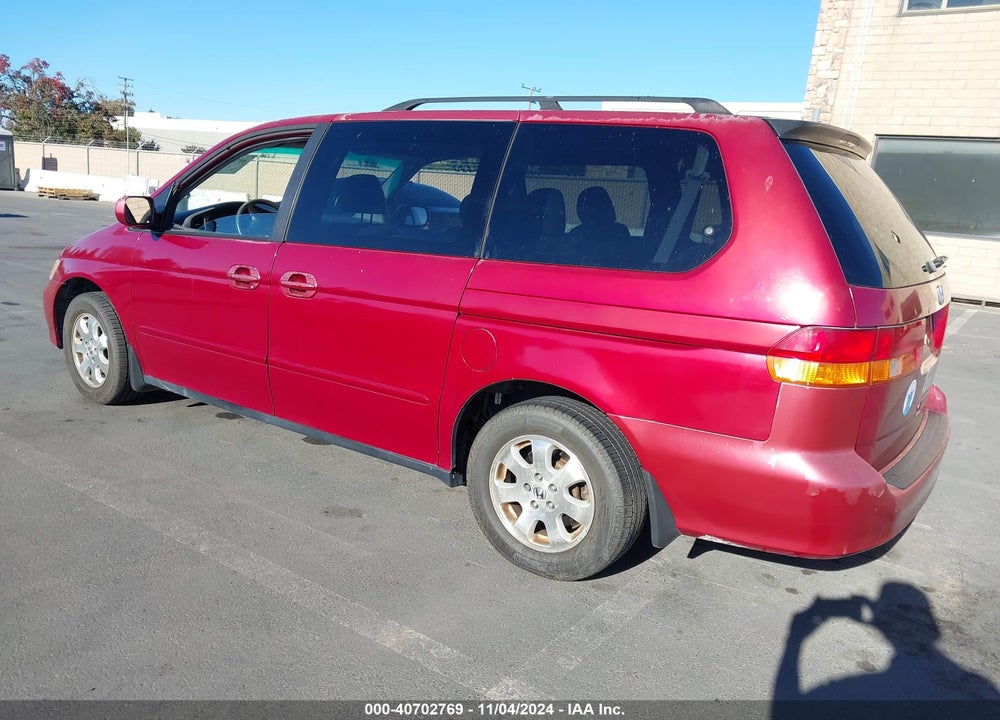 2002 HONDA ODYSSEY EX-L VIN: 2HKRL18082H565921