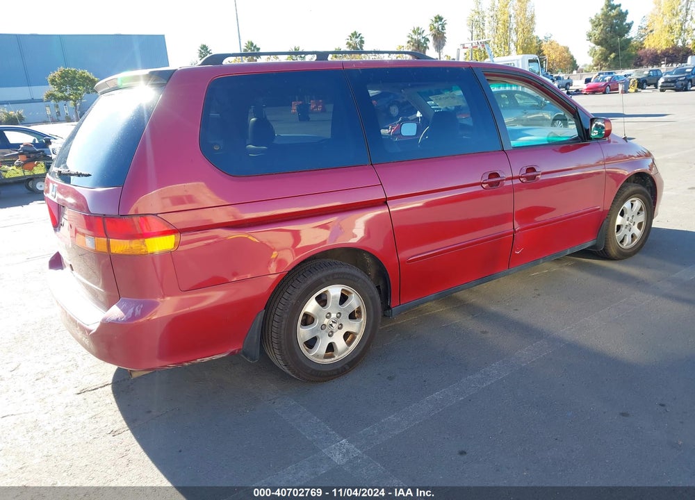 2002 HONDA ODYSSEY EX-L VIN: 2HKRL18082H565921
