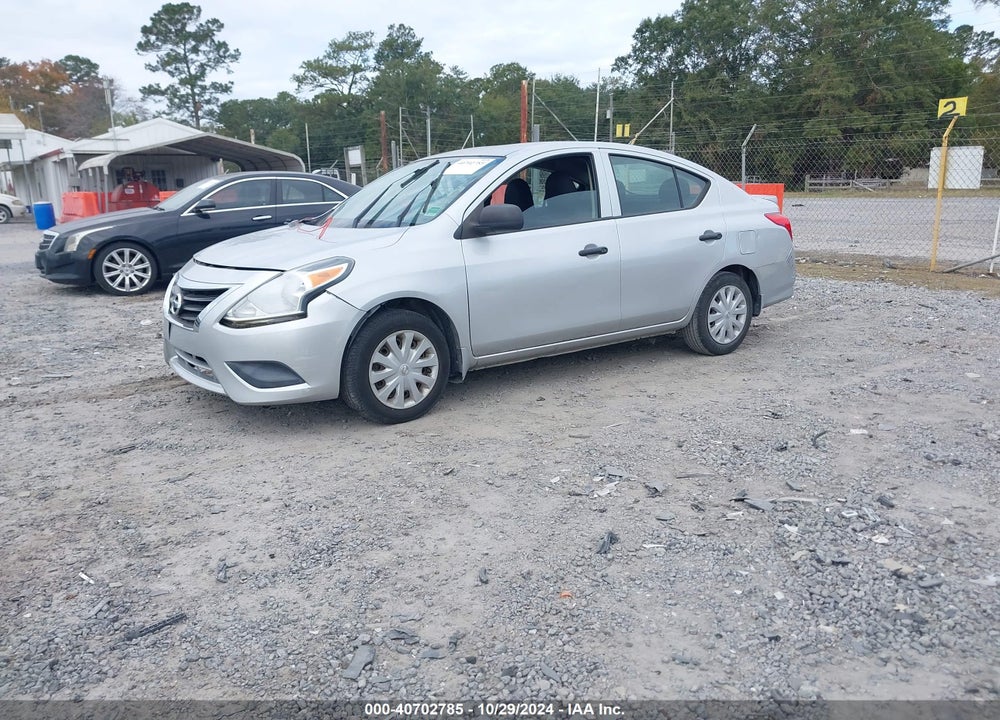 2015 NISSAN VERSA 1.6 S+ VIN: 3N1CN7AP9FL898714