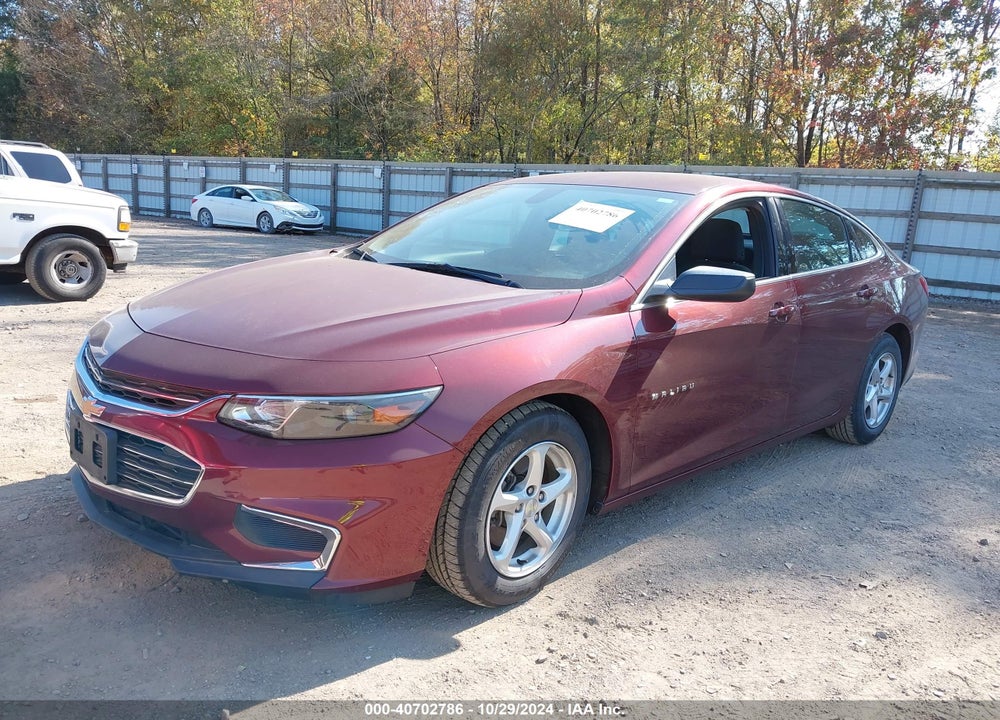 2016 CHEVROLET MALIBU LS VIN: 1G1ZB5ST6GF205571