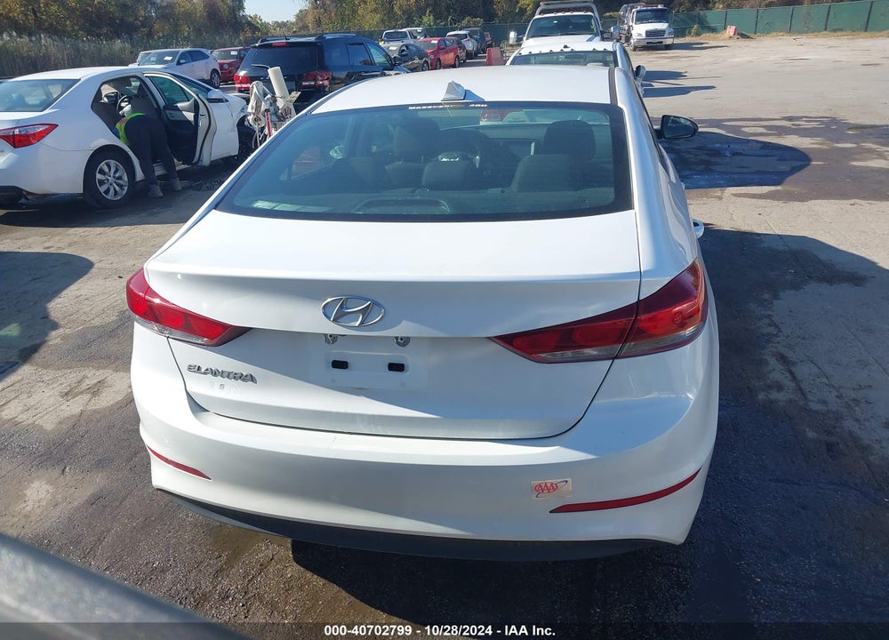 2018 HYUNDAI ELANTRA VALUE EDITION VIN: 5NPD84LF0JH390040