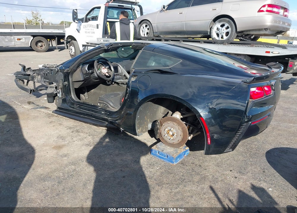 2017 CHEVROLET CORVETTE VIN: 1G1YX2D79H5108030