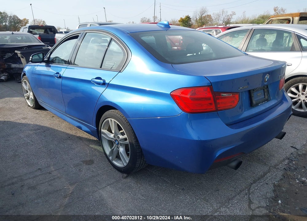 2013 BMW 335I XDRIVE VIN: WBA3B9C57DJ899360