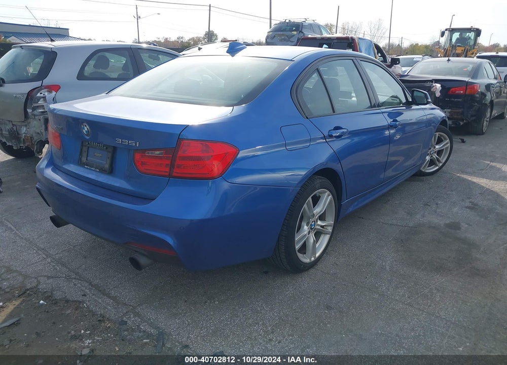 2013 BMW 335I XDRIVE VIN: WBA3B9C57DJ899360