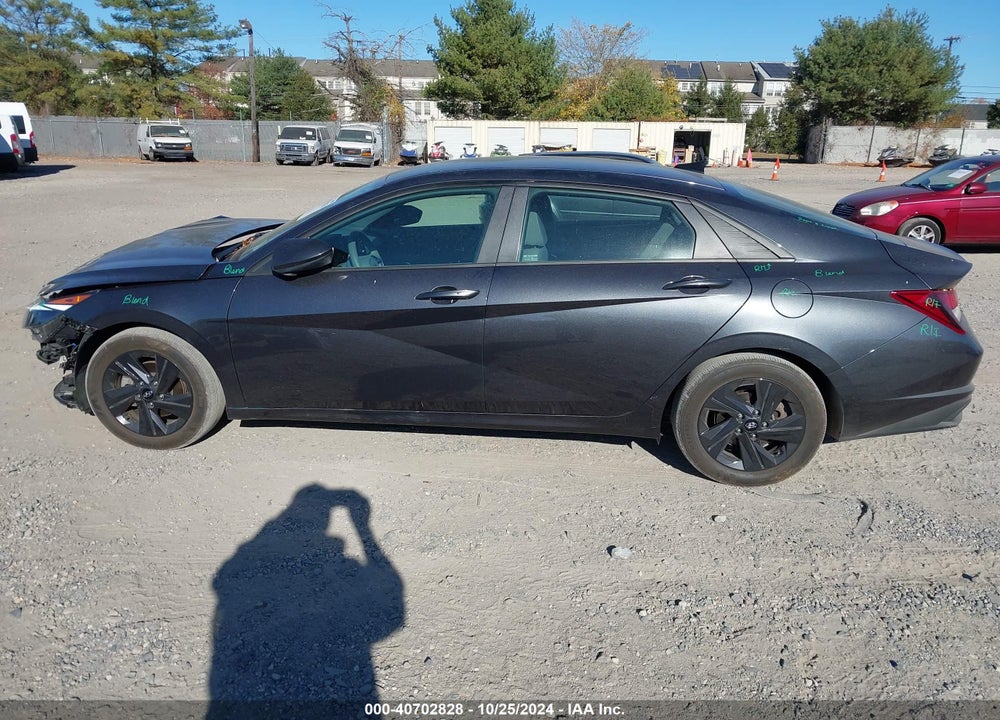 2021 HYUNDAI ELANTRA SEL VIN: 5NPLM4AG3MH003164