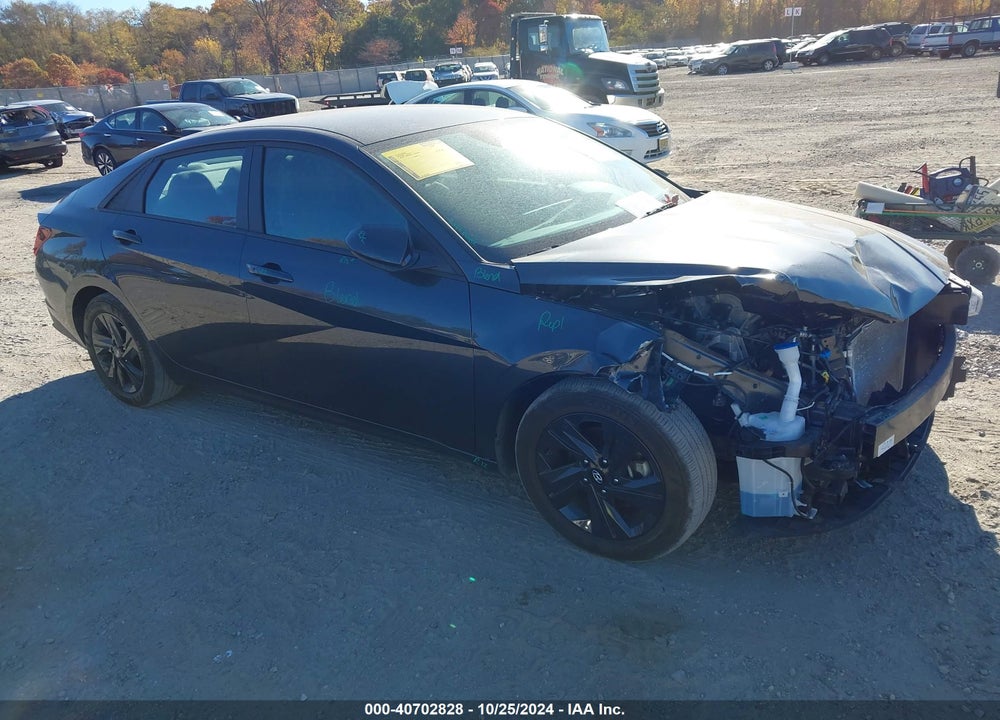 2021 HYUNDAI ELANTRA SEL VIN: 5NPLM4AG3MH003164