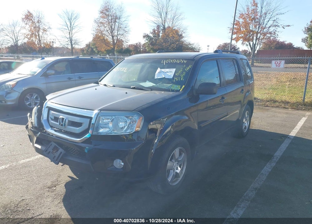 2011 HONDA PILOT EX VIN: 5FNYF4H47BB044131