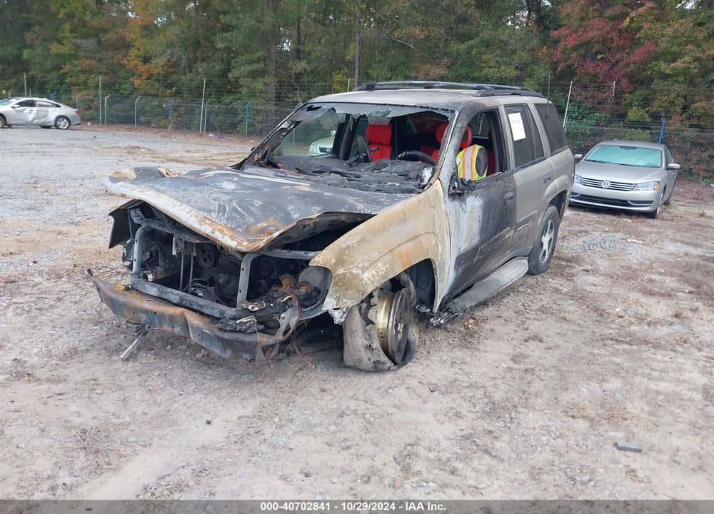 2002 CHEVROLET TRAILBLAZER LT VIN: 1GNDS13S522336241