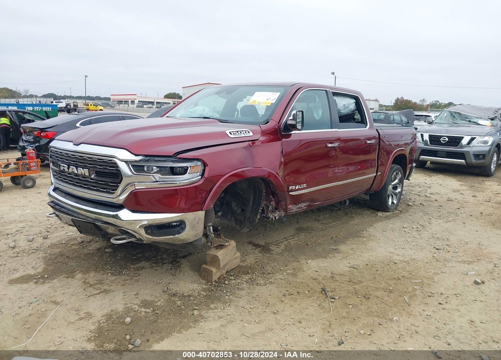 2021 RAM 1500 LIMITED 4X4 5'7 BOX VIN: 1C6SRFHT0MN566935